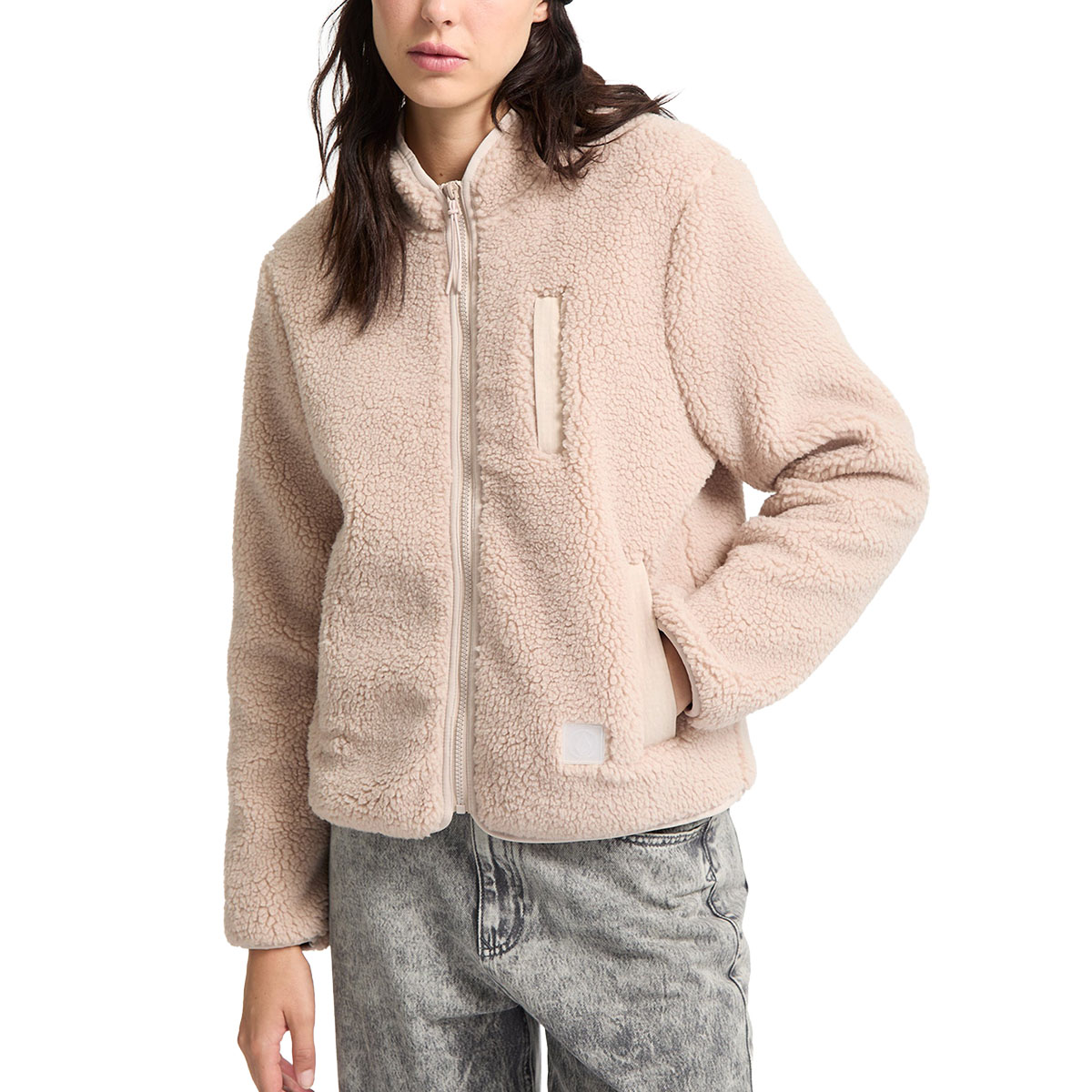 VOLCOM - WUZER FUZZAR SHERPA FULL-ZIP