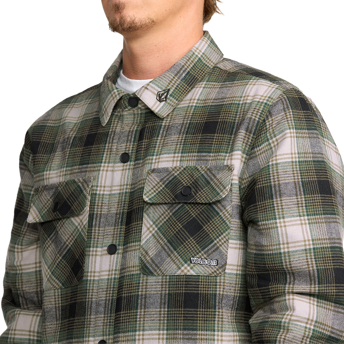 VOLCOM - KENSON INSULATED FLANNEL JACKET