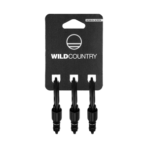 WILD COUNTRY - SESSION SCREW GATE LOCKING CARABINER (3 PACK)