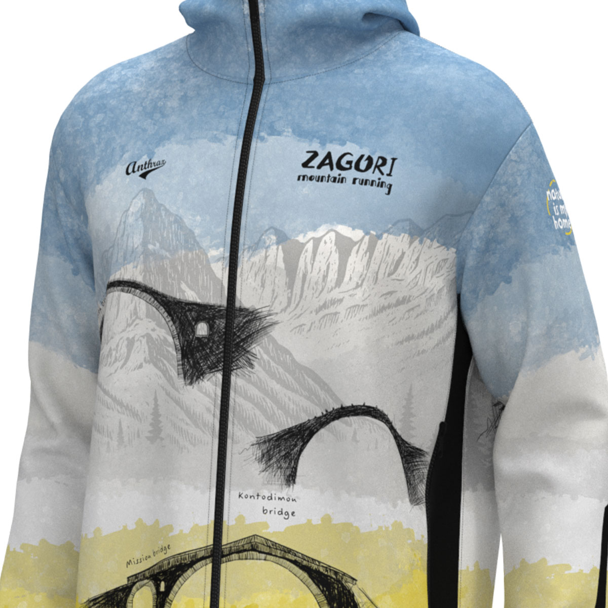 ZAGORI MOUNTAIN RUNNING - ZMR25 ULTRALIGHT WINDSTOPPER (DESIGNED BY ANTHRAX)