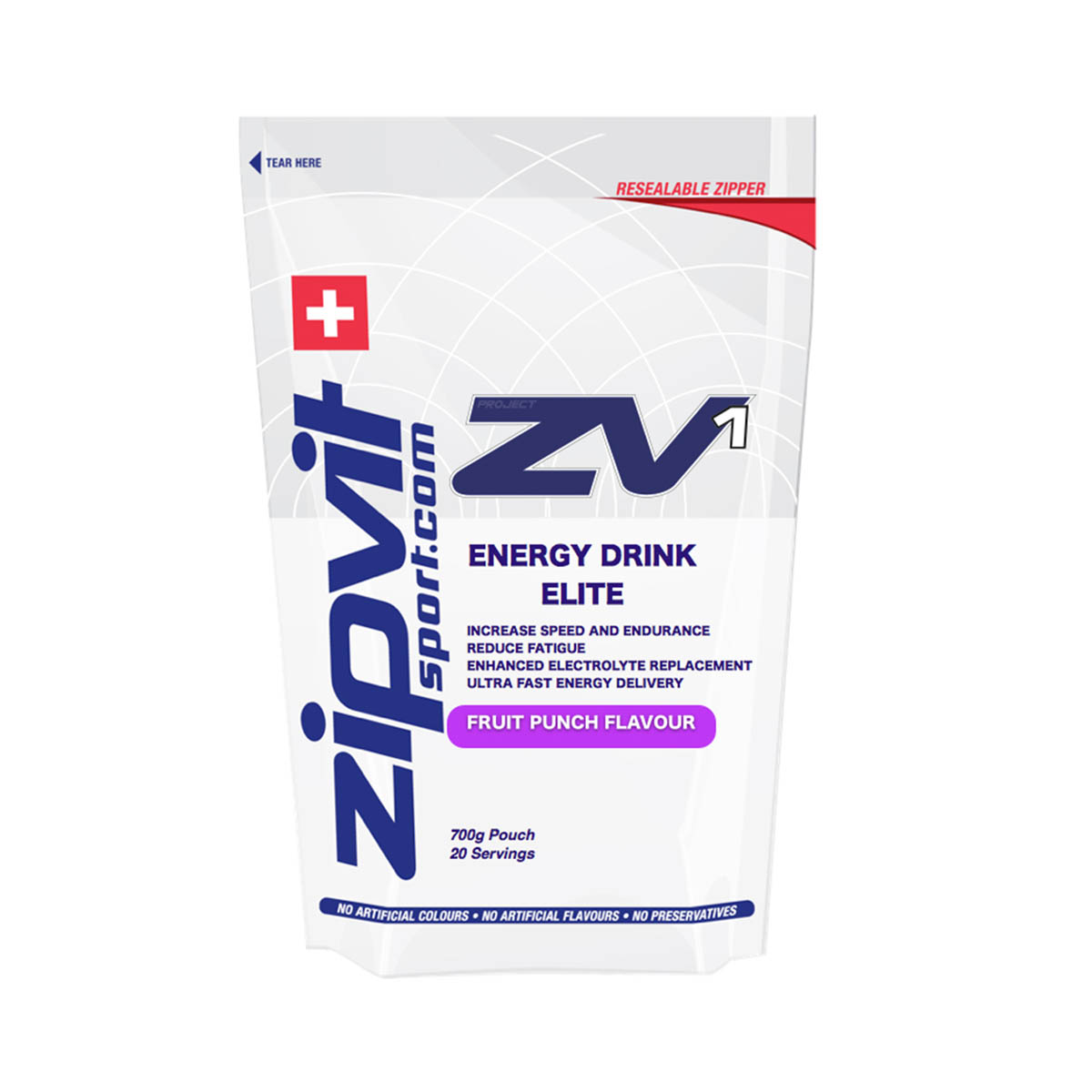 ZIPVIT - ENERGY DRINK ELITE FRUIT PUNCH