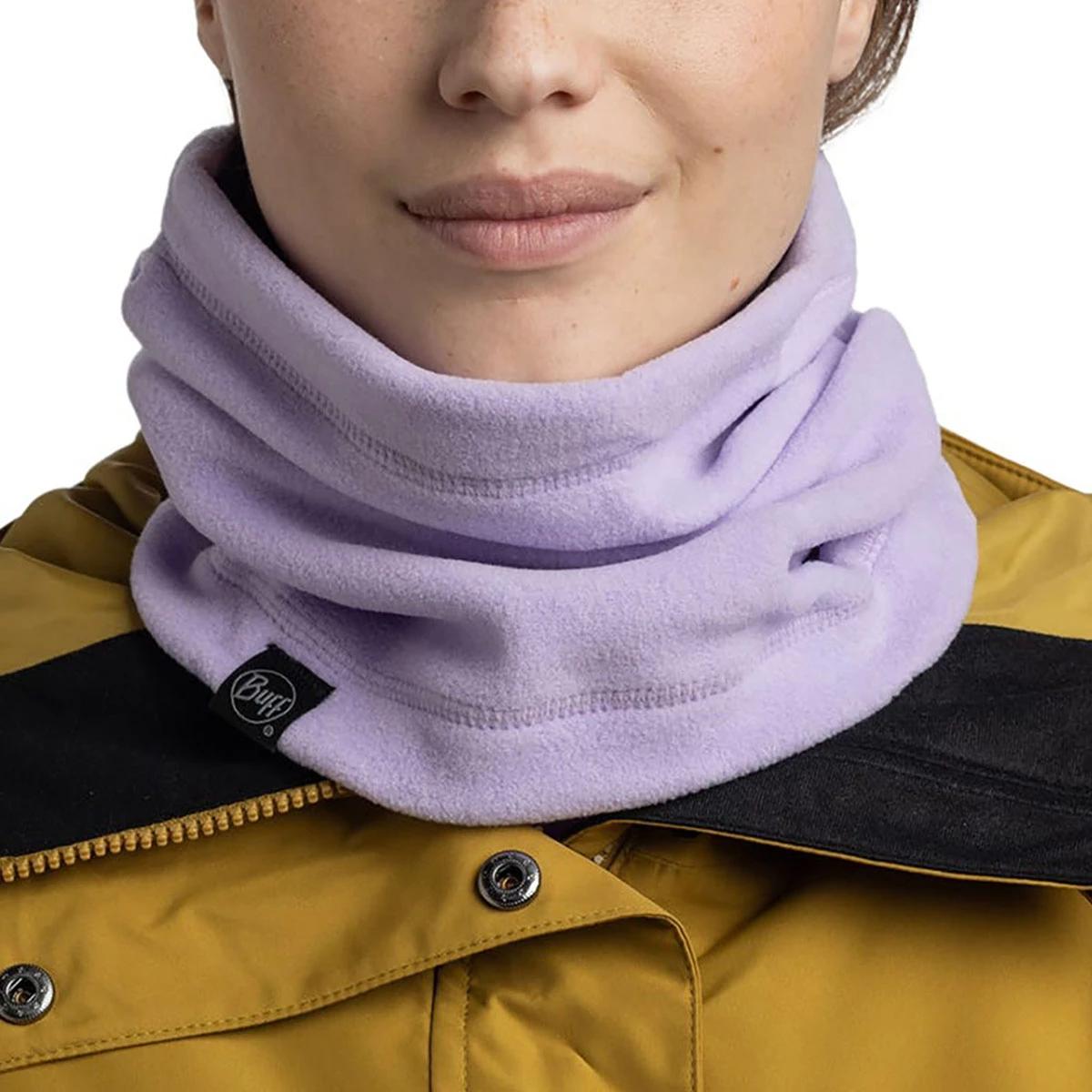 BUFF - POLAR NECKWARMER HEATHER GRAPE ICE