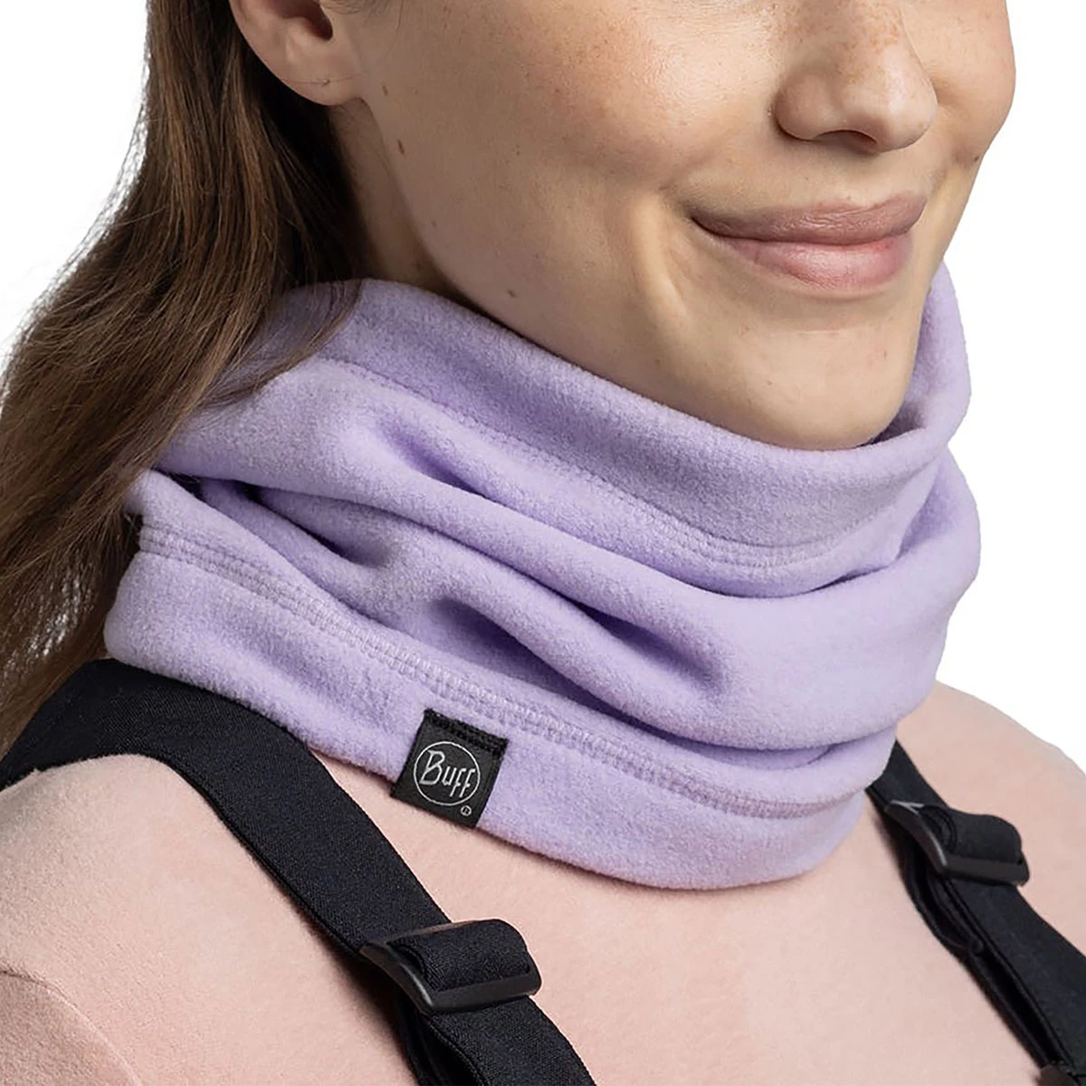 BUFF - POLAR NECKWARMER HEATHER GRAPE ICE