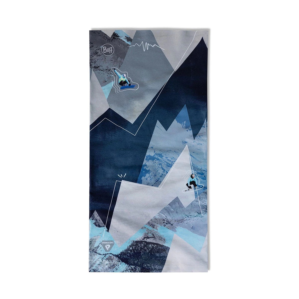 BUFF - THERMONET NECKWARMER SYNTH BLUE