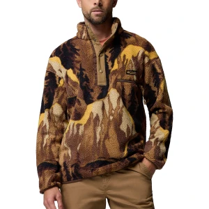 COLUMBIA - HELVETIA II PRINTED HALF SNAP FLEECE