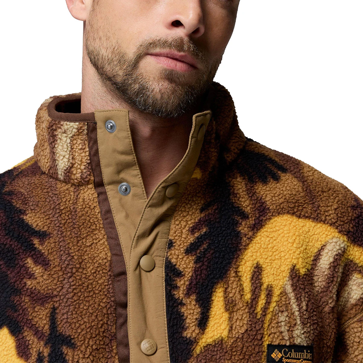 COLUMBIA - HELVETIA II PRINTED HALF SNAP FLEECE