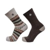 COLUMBIA - SUPER SOFT MICRO POLY SLEET STRIPES 2 PACK