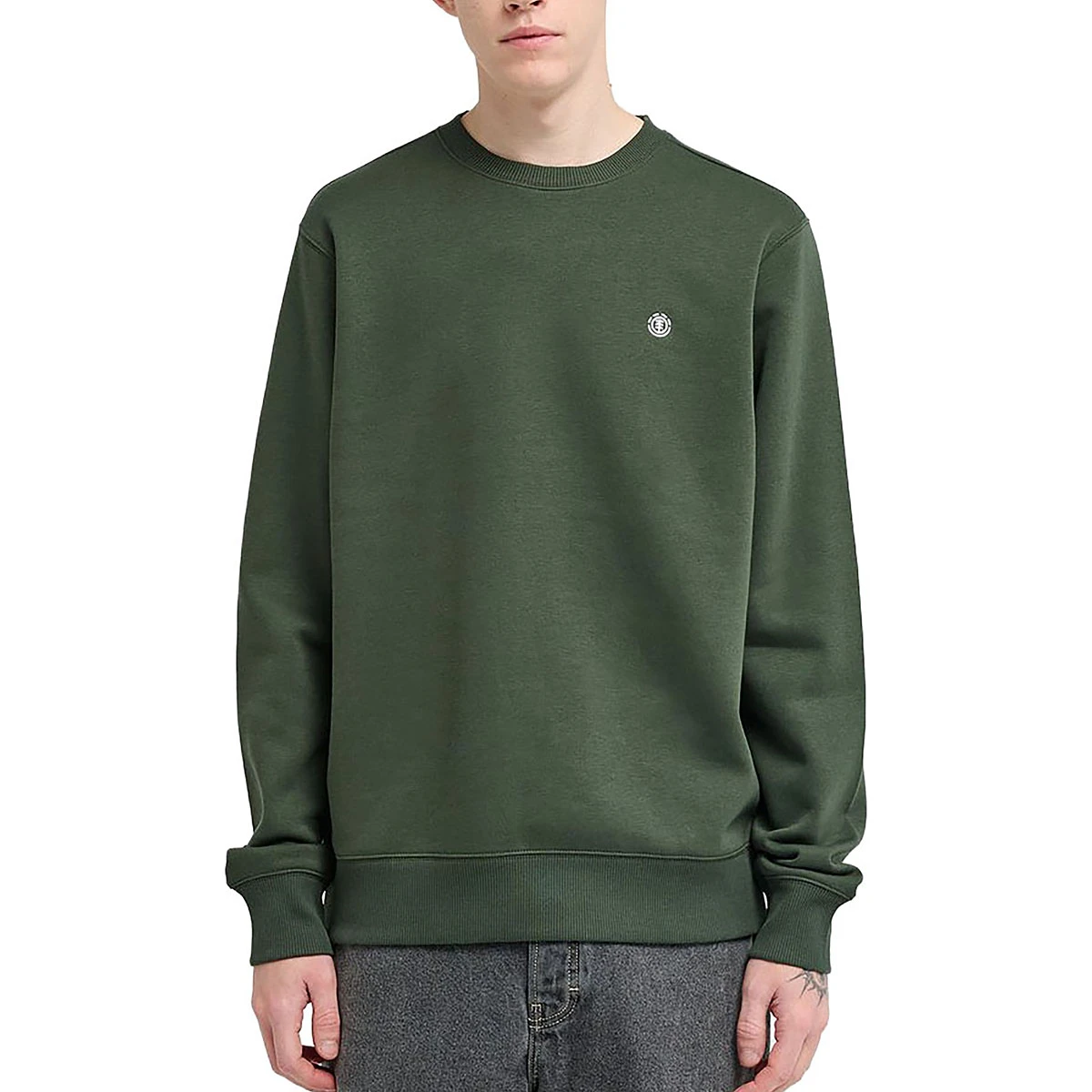 ELEMENT - ICON EMBROIDERY CREW SWEATSHIRT