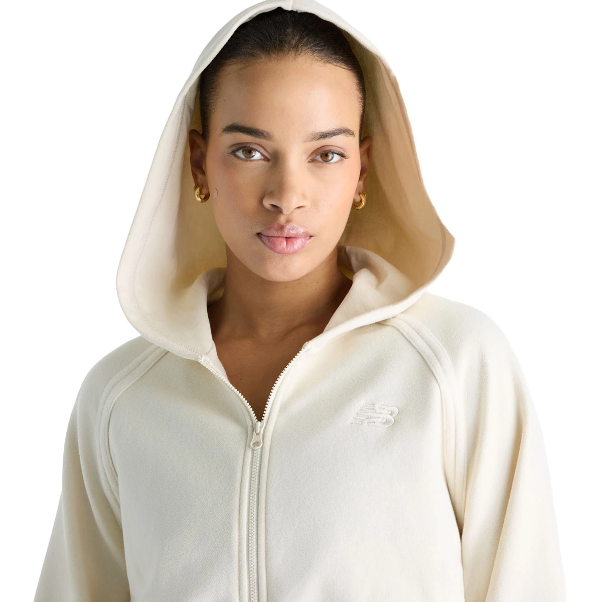 NEW BALANCE - BRUSHED COASTAL FLEECE FULL ZIP HOODED JACKET