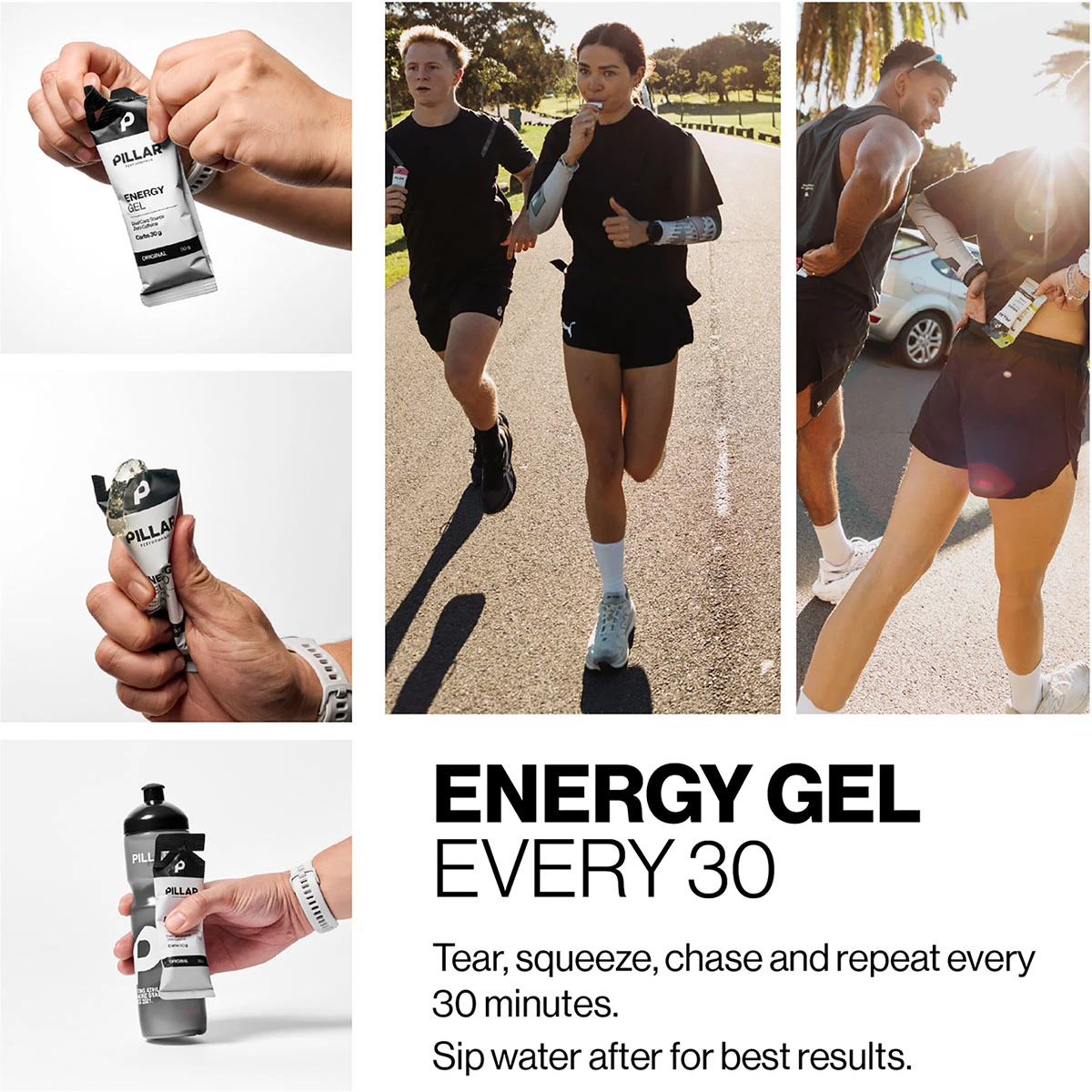 PILLAR - ENERGY GEL 30 ORIGINAL (UNFLAVORED)