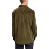 QUIKSILVER - SMOKE TRAIL CORD LS SHIRT