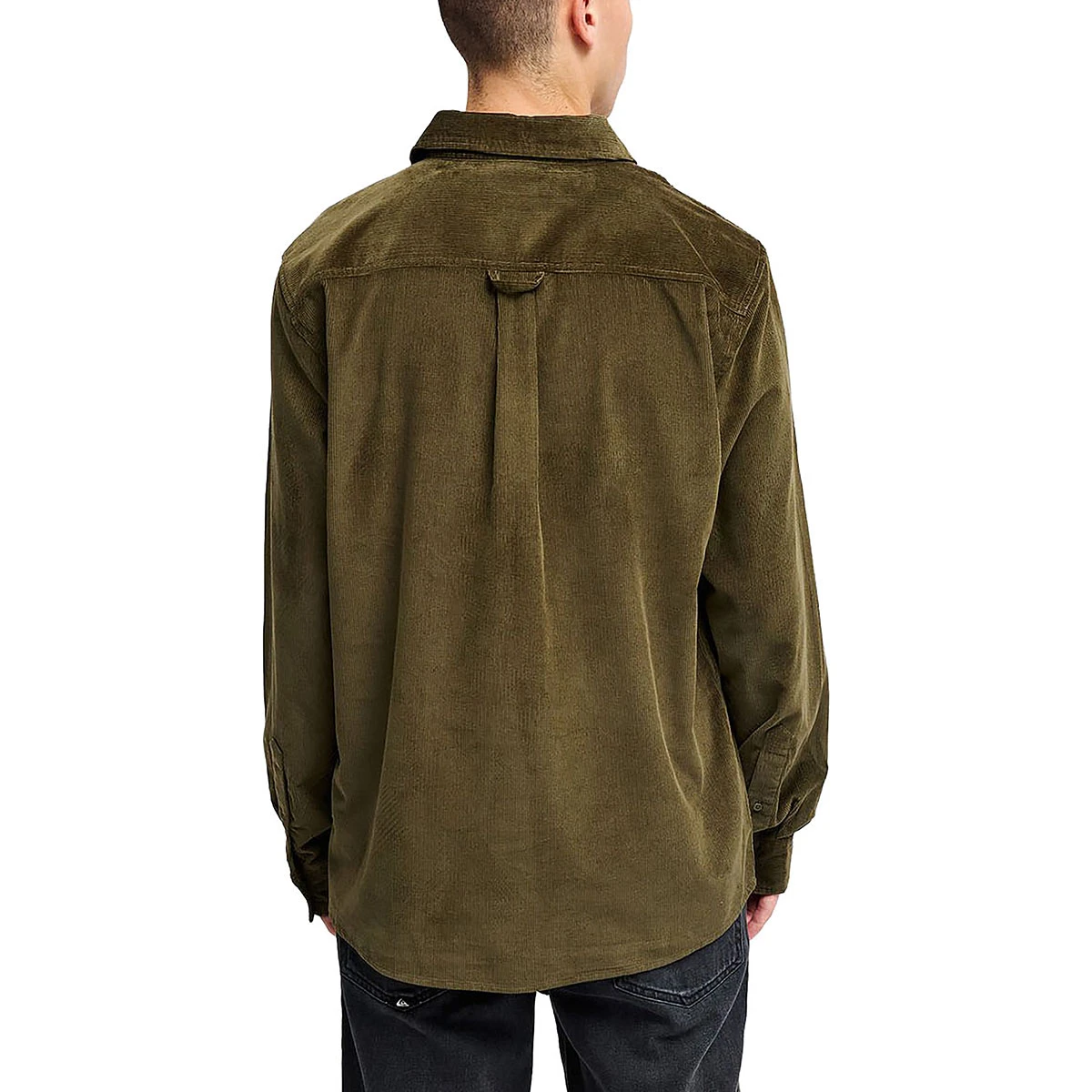 QUIKSILVER - SMOKE TRAIL CORD LS SHIRT