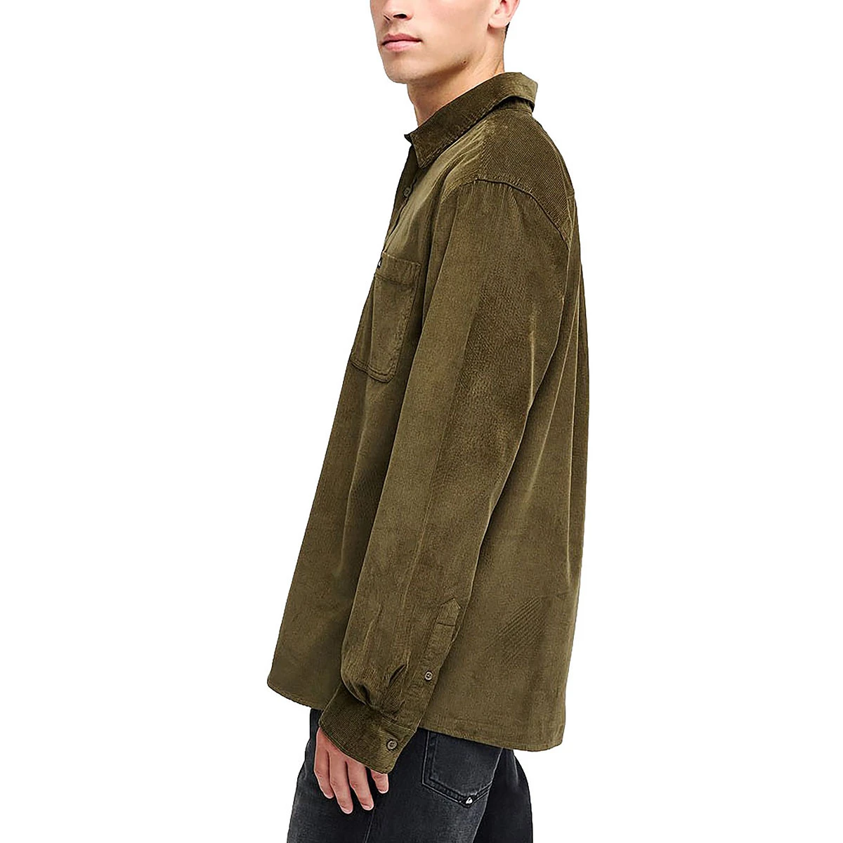 QUIKSILVER - SMOKE TRAIL CORD LS SHIRT