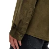 QUIKSILVER - SMOKE TRAIL CORD LS SHIRT