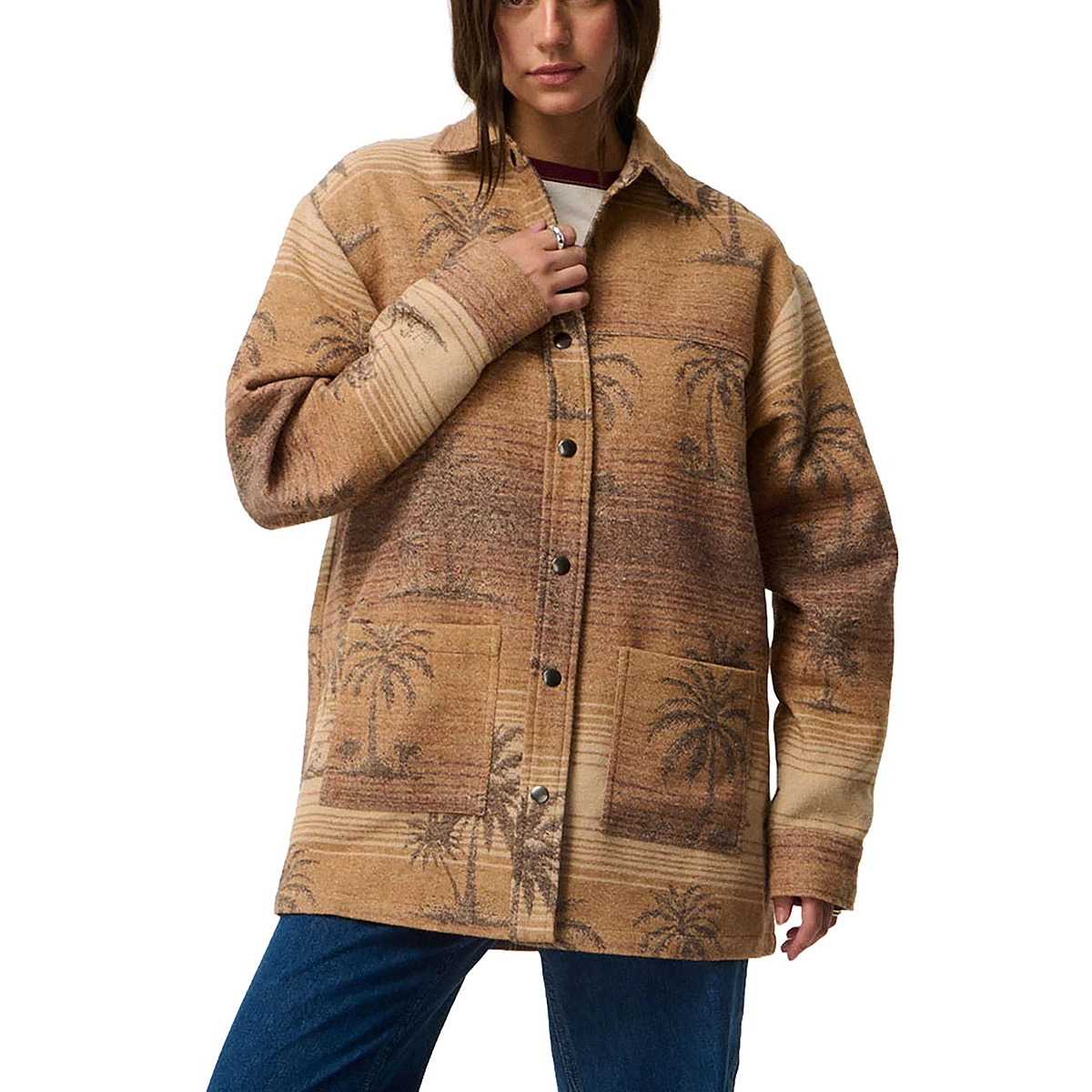 RIP CURL - RETRO SWELL JACQUARD SHACKET