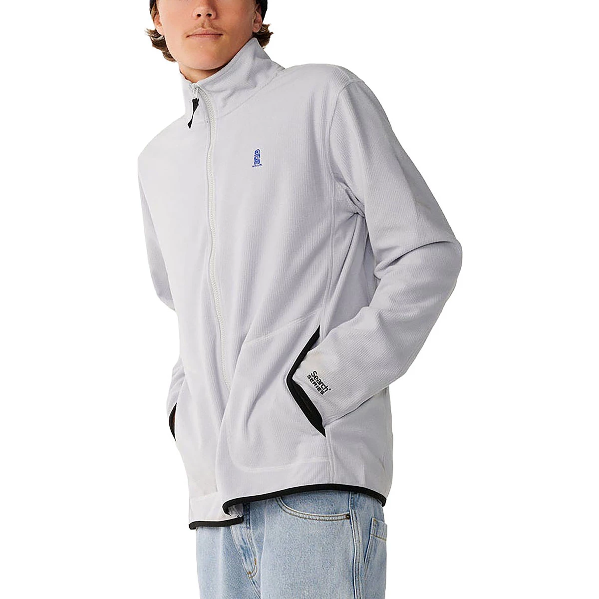 RIP CURL - SEARCH SERIES POLAR ZIP THRU CREW