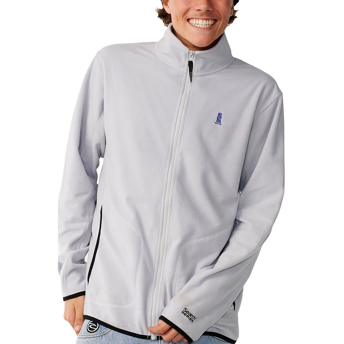 RIP CURL - SEARCH SERIES POLAR ZIP THRU CREW