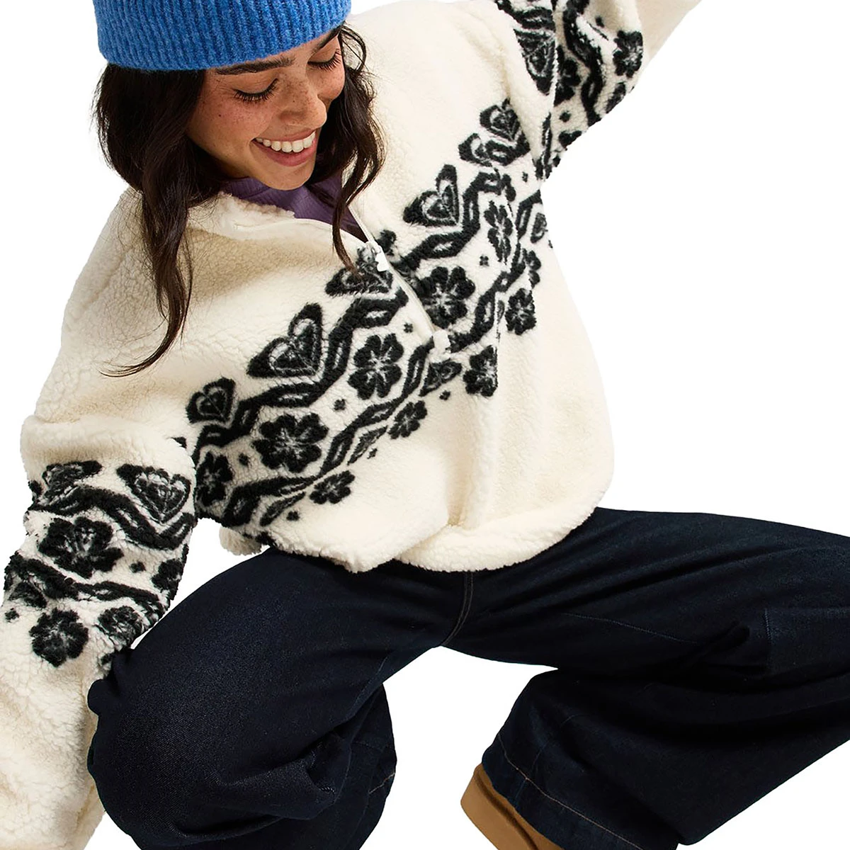 ROXY - TREASURE SOUL HALF ZIP