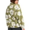ROXY - JIVE TALKING BONDED HALF-ZIP POLAR FLEECE