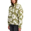 ROXY - JIVE TALKING BONDED HALF-ZIP POLAR FLEECE