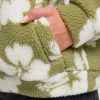 ROXY - JIVE TALKING BONDED HALF-ZIP POLAR FLEECE