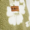 ROXY - JIVE TALKING BONDED HALF-ZIP POLAR FLEECE