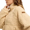 ROXY - BLURRY CLOUD FULL ZIP RELAXED FLEECE