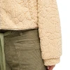 ROXY - BLURRY CLOUD FULL ZIP RELAXED FLEECE
