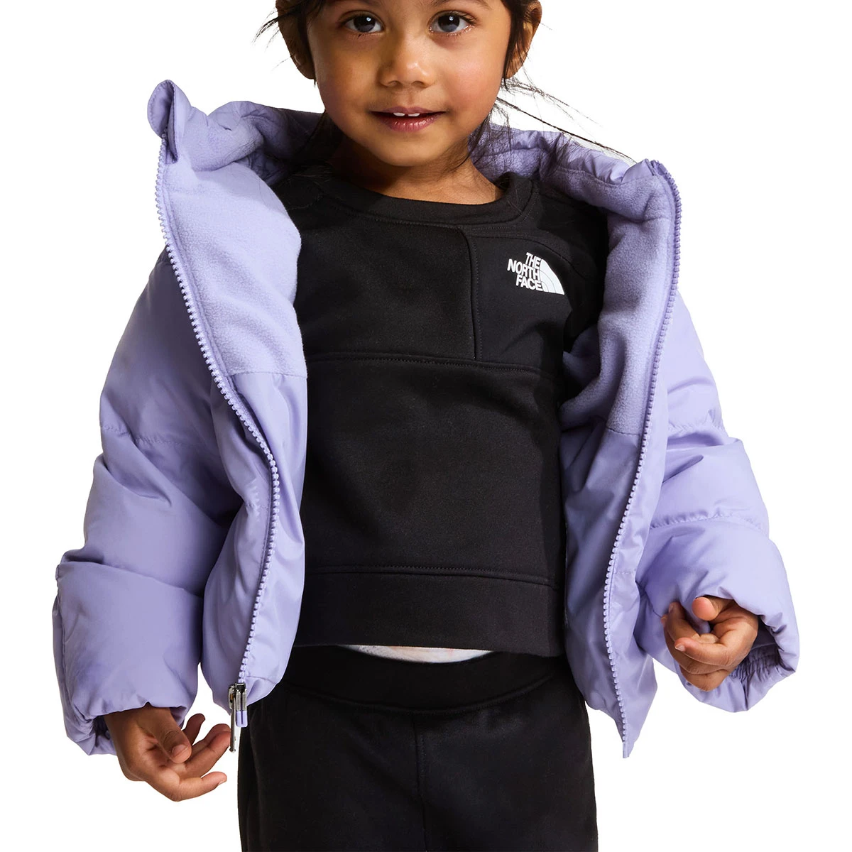 THE NORTH FACE - BABY NORTH DOWN FLEECE LINED JACKET