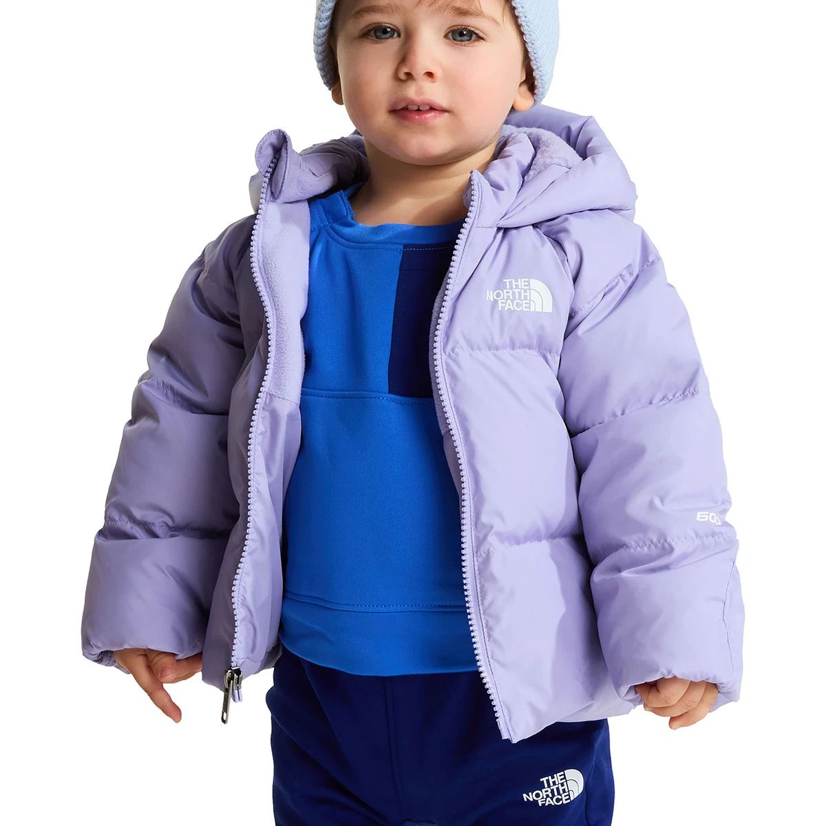 THE NORTH FACE - BABY NORTH DOWN FLEECE LINED JACKET