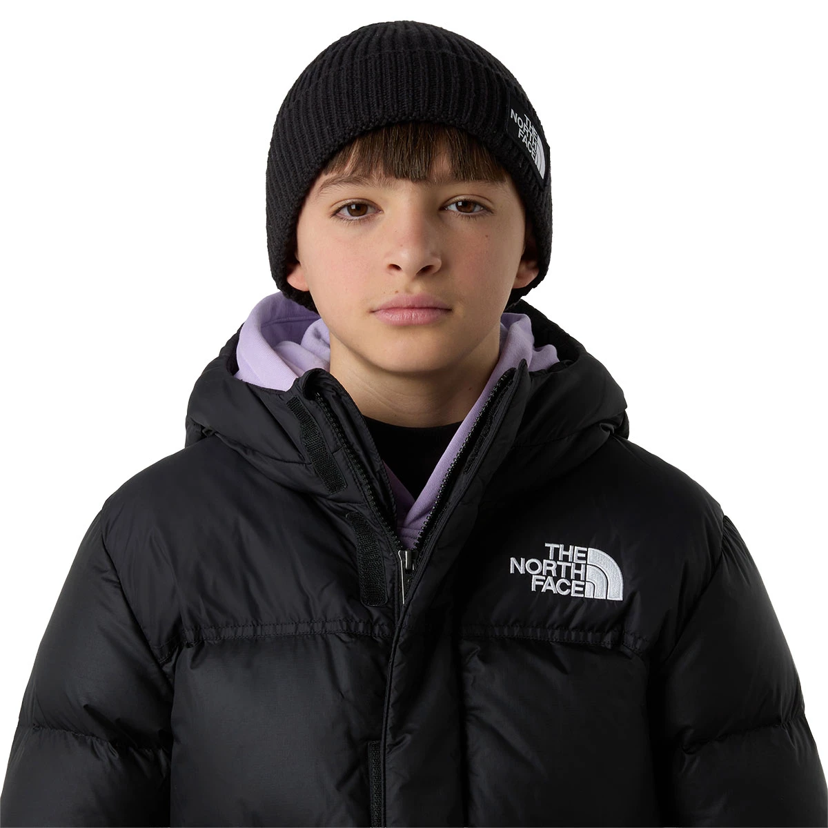 THE NORTH FACE - KIDS LOGO BOX CUFFED BEANIE