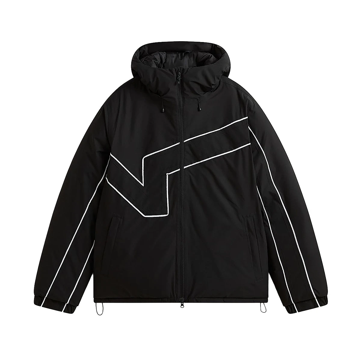 VANS - 90’S BIG BLOCK HOODED PUFFER JACKET