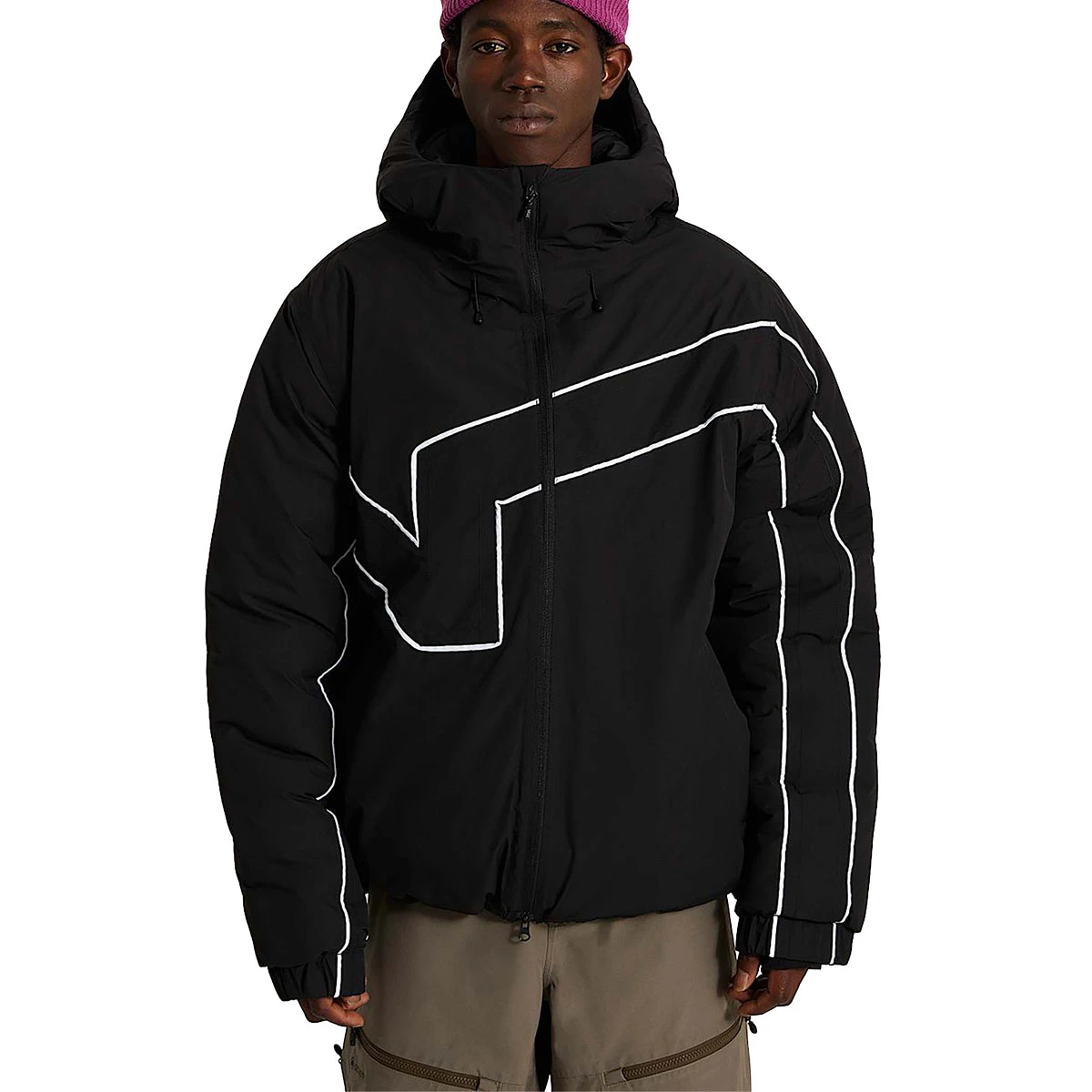 VANS - 90’S BIG BLOCK HOODED PUFFER JACKET