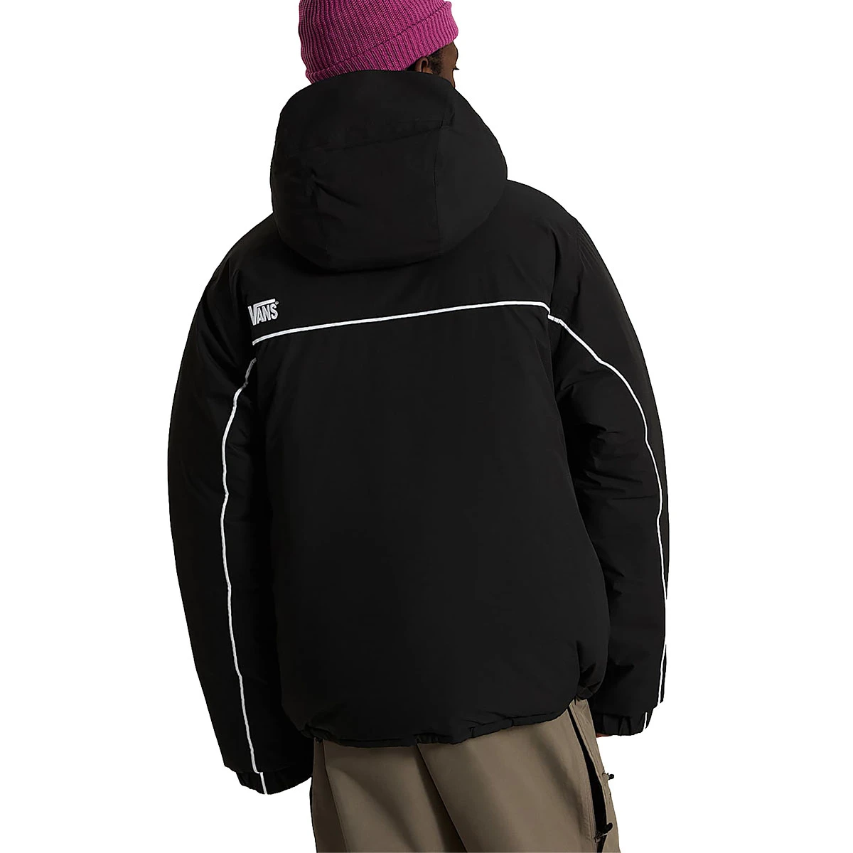 VANS - 90’S BIG BLOCK HOODED PUFFER JACKET