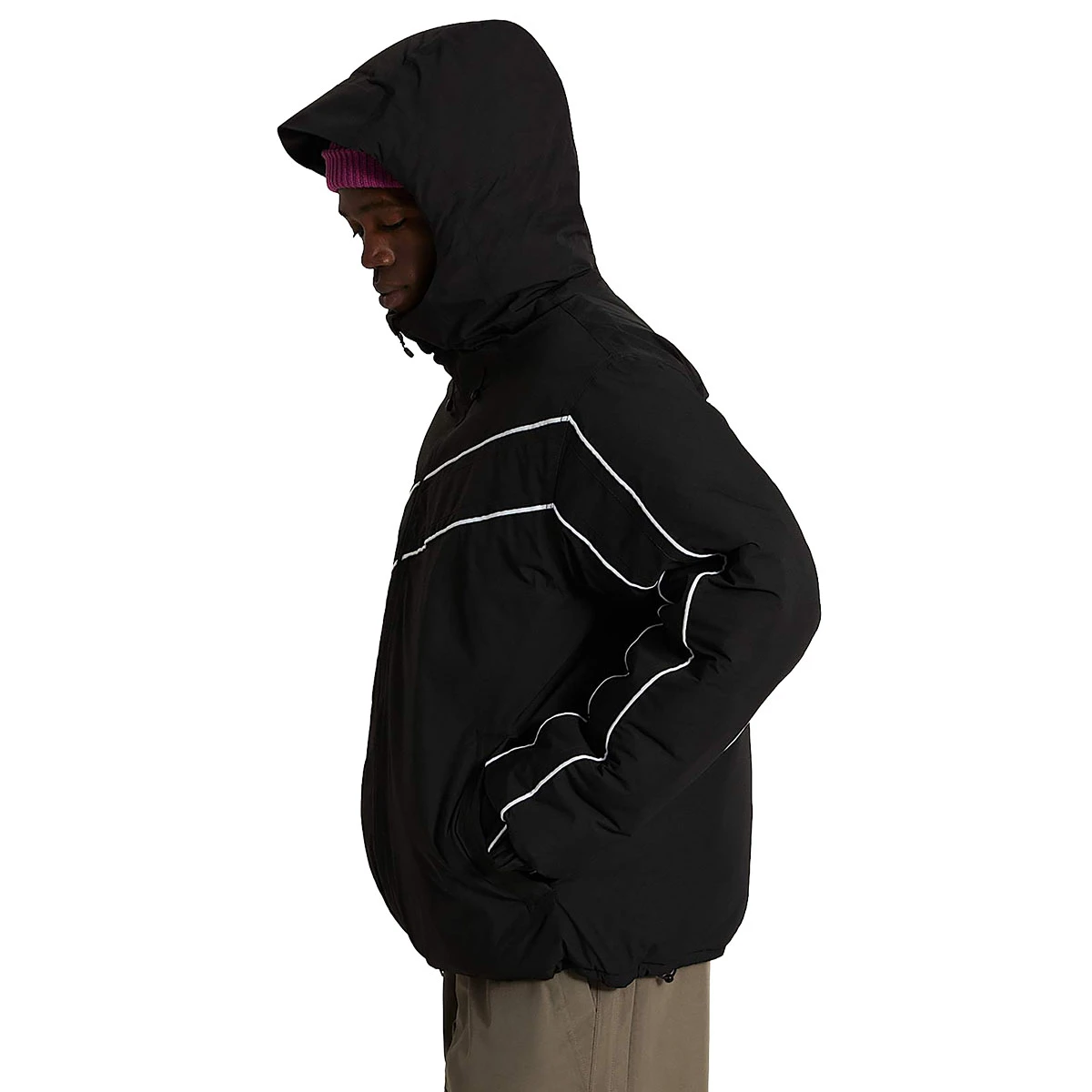 VANS - 90’S BIG BLOCK HOODED PUFFER JACKET